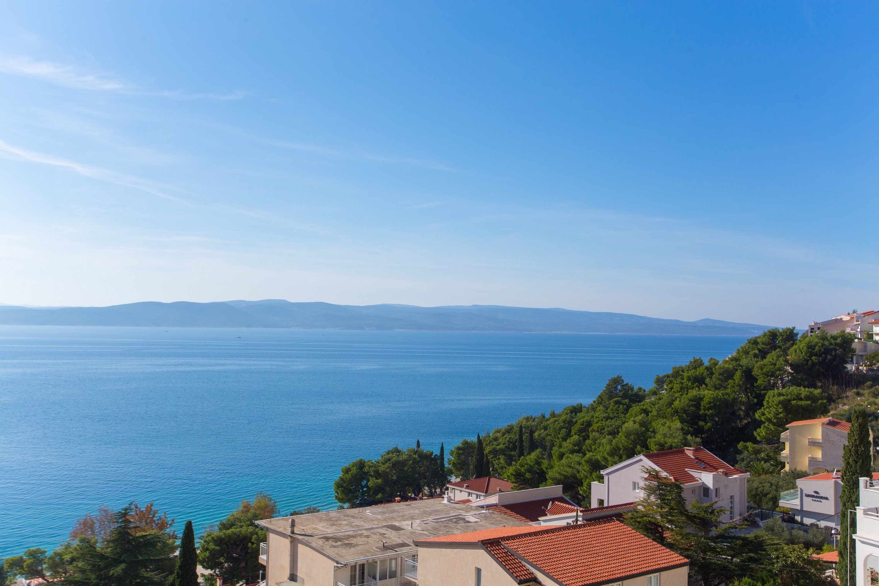 Studio flat with terrace and sea view Baška Voda, Makarska  AS-b