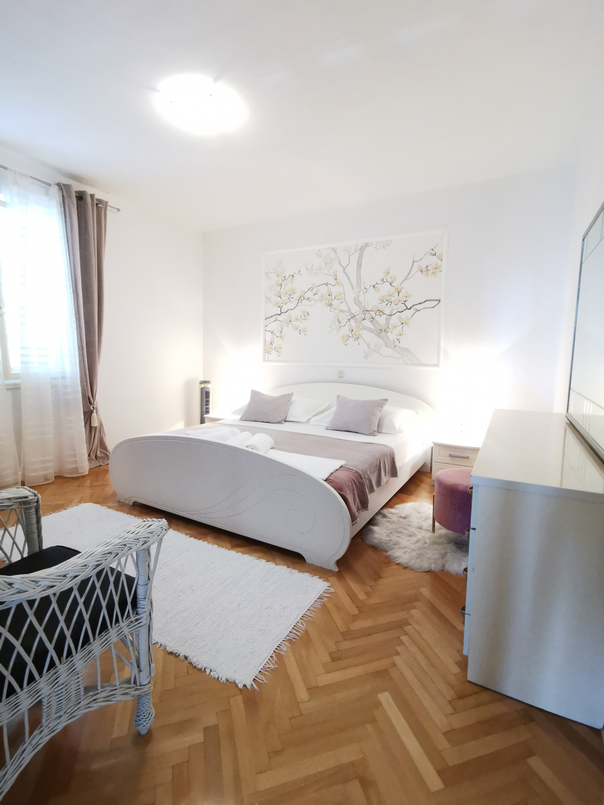 Three bedroom apartment with balcony and sea view Makarska  A-a