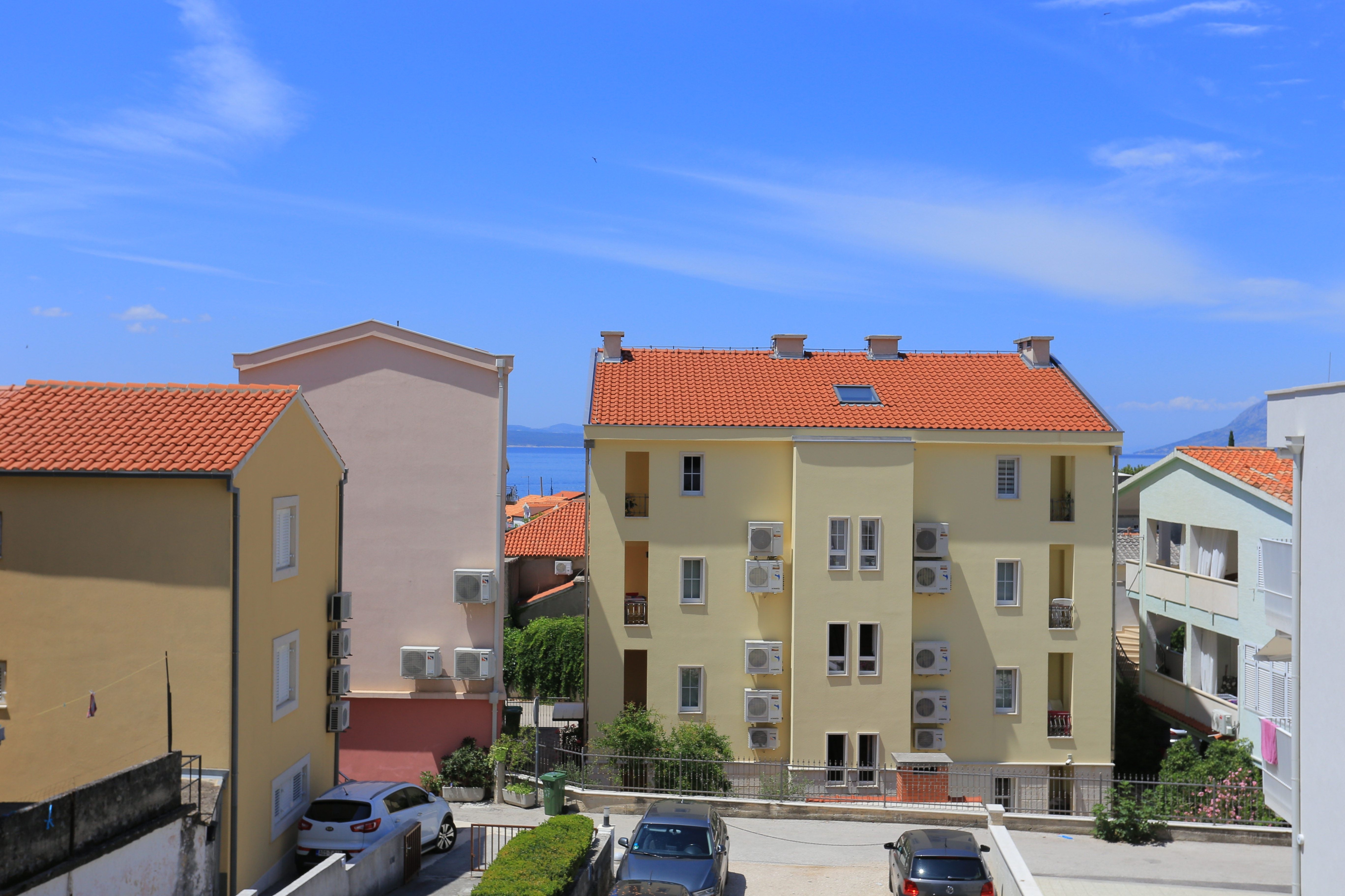 One bedroom apartment with terrace Baška Voda, Makarska  A-a