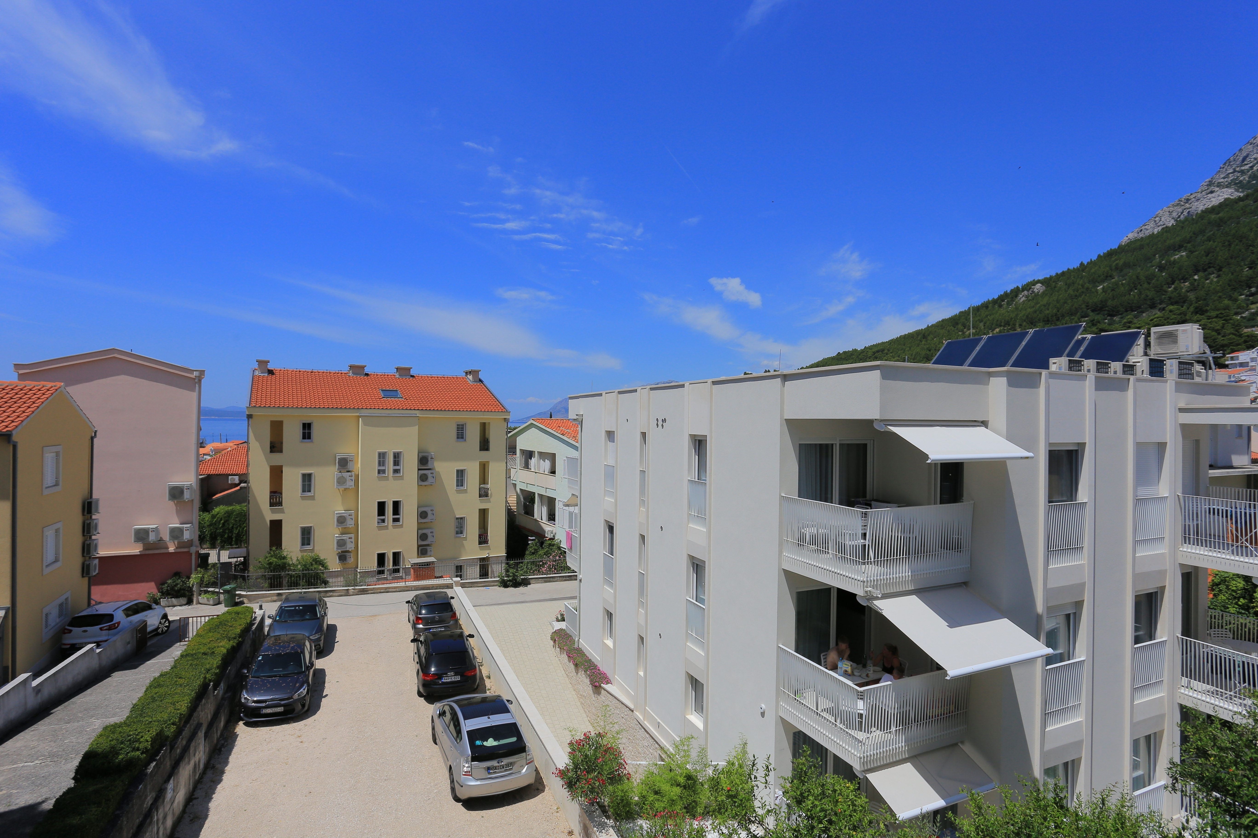 One bedroom apartment with terrace Baška Voda, Makarska  A-a