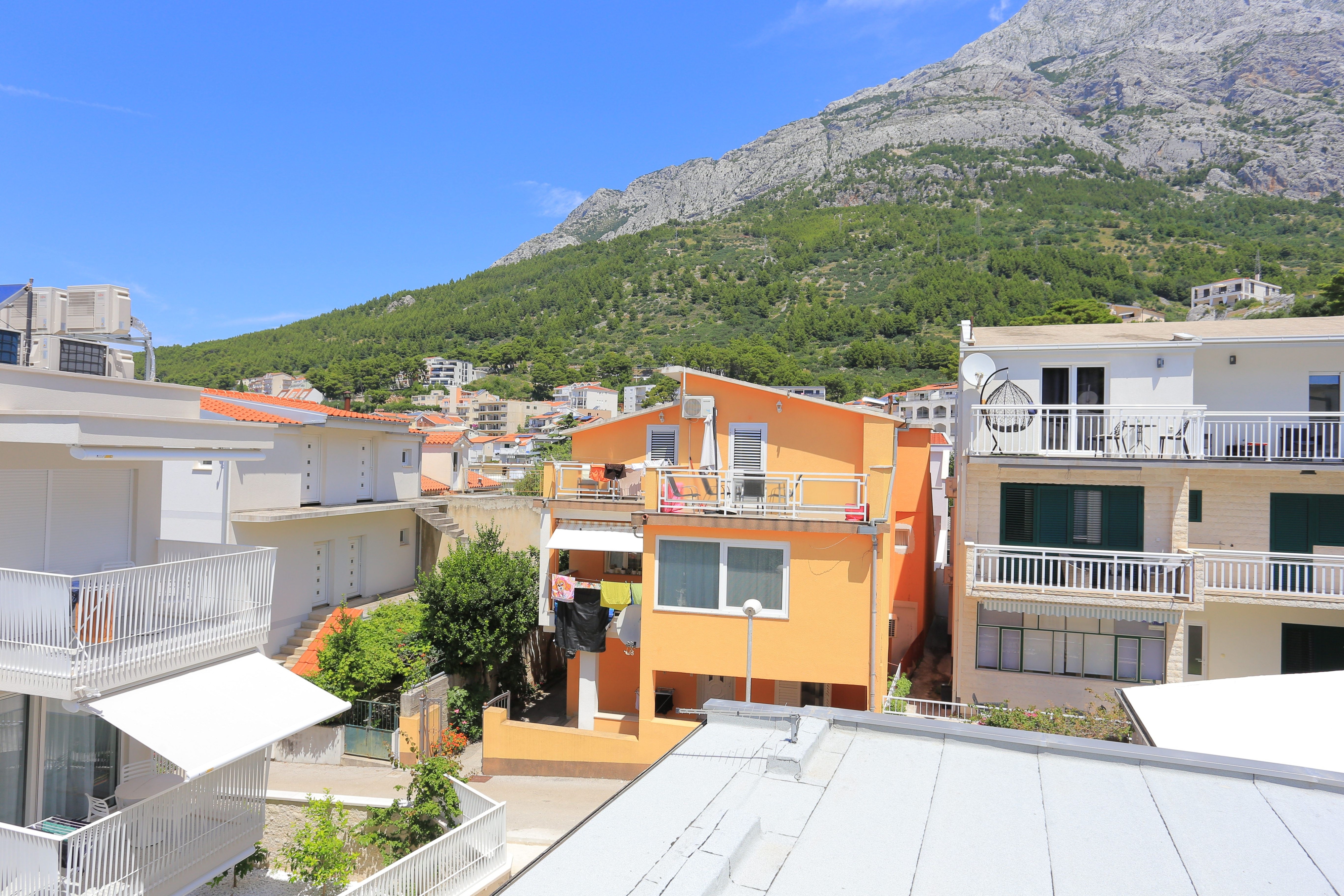 Studio flat with terrace Baška Voda, Makarska  AS-a