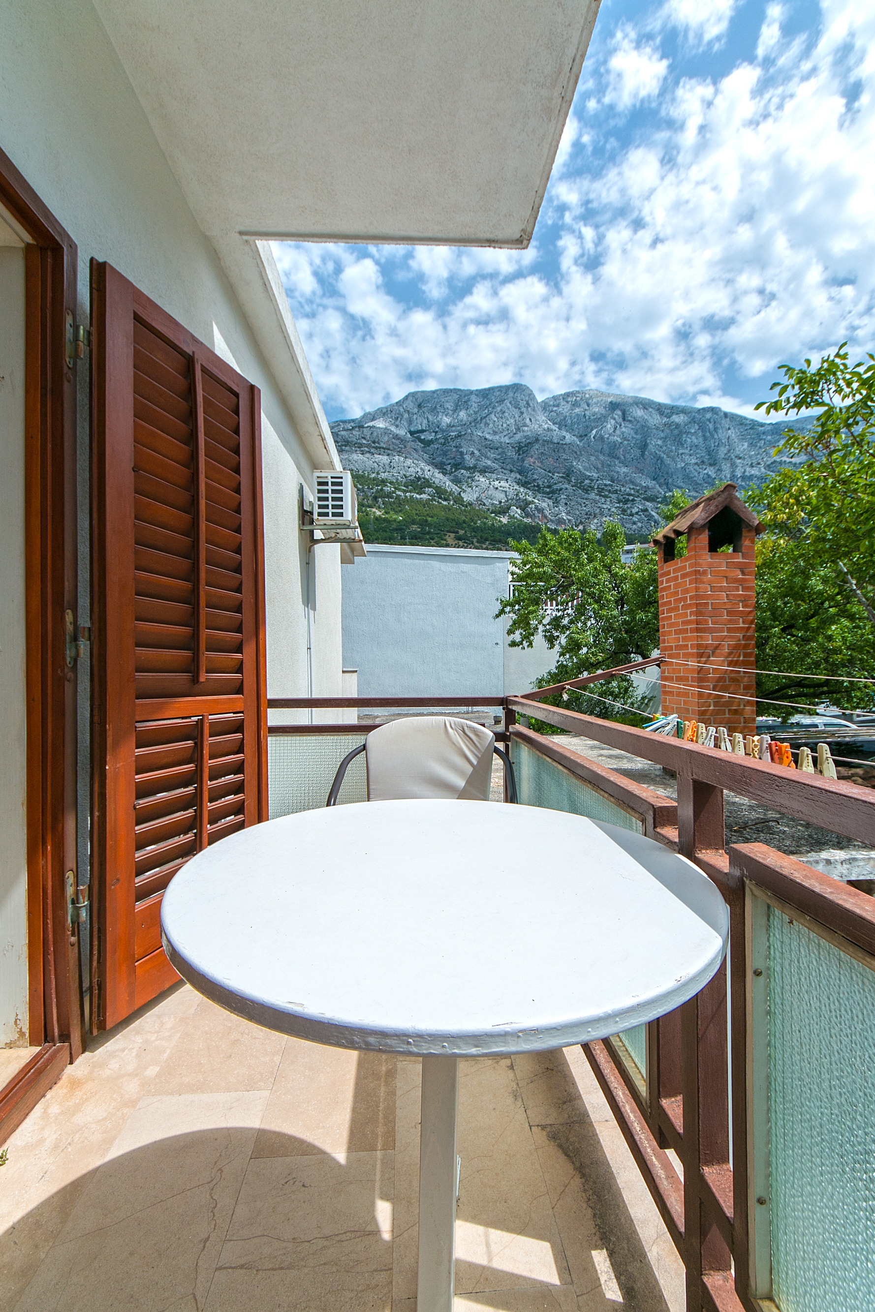 Studio flat with balcony Baška Voda, Makarska  AS-c