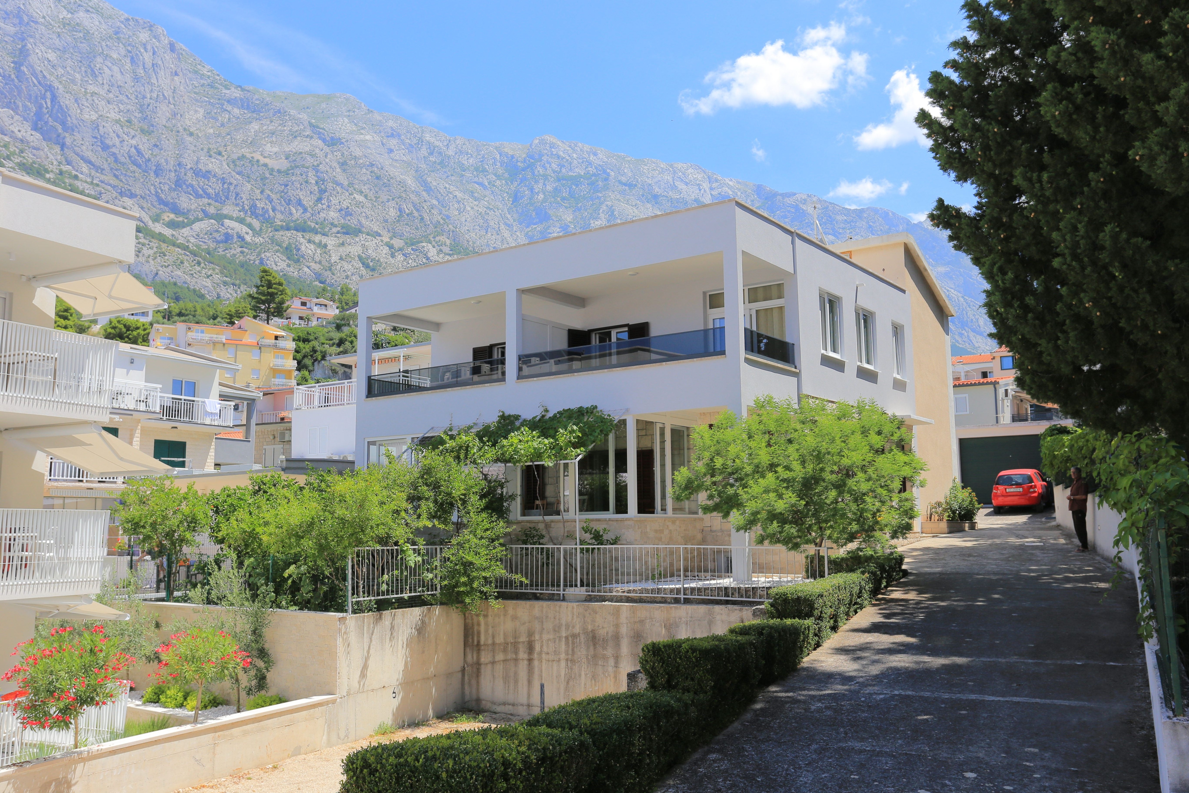 Dvosobni apartma S teraso Baška Voda, Makarska  A-b