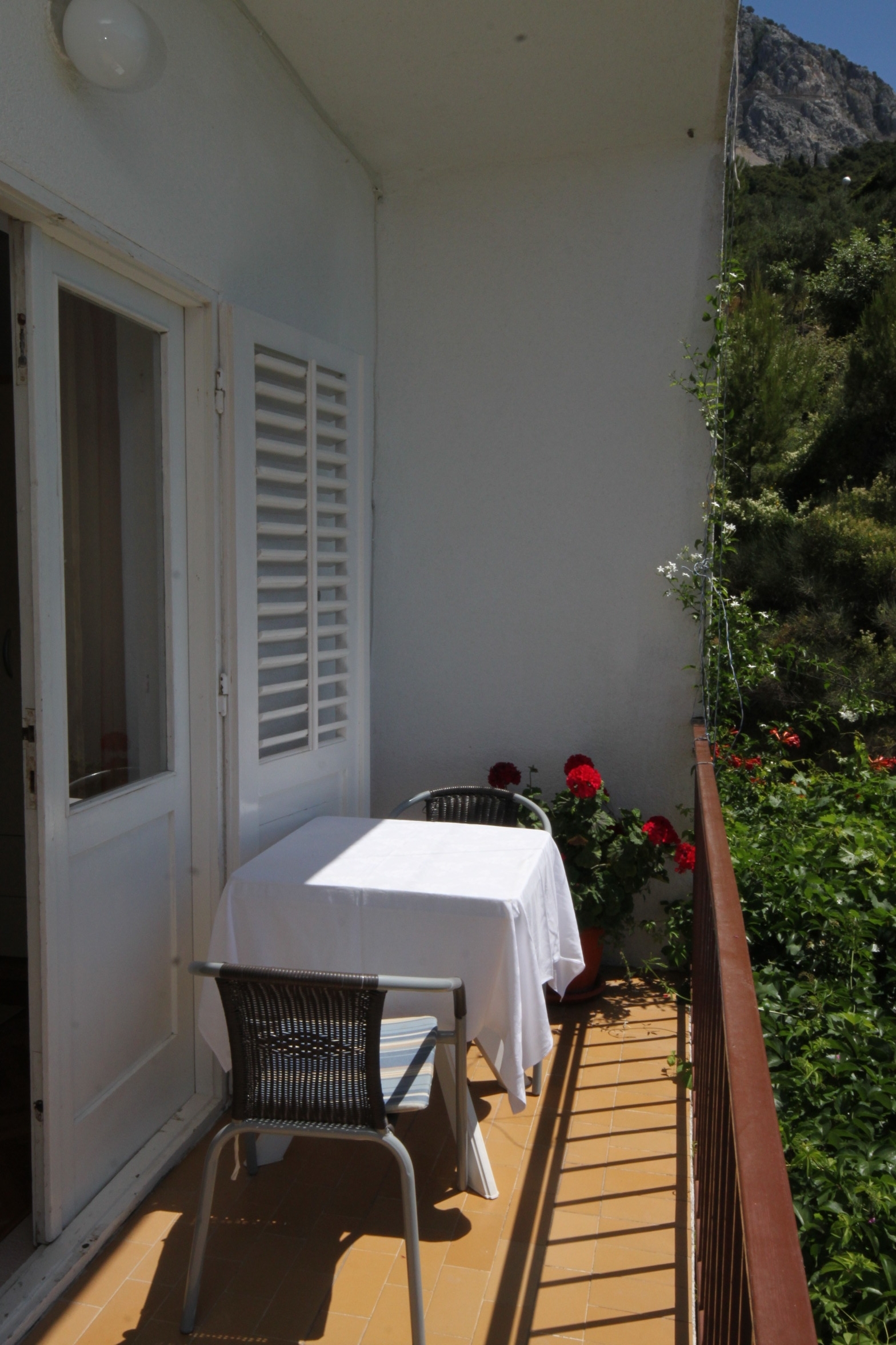 Two bedroom apartment with terrace and sea view Podgora, Makarska  A-a