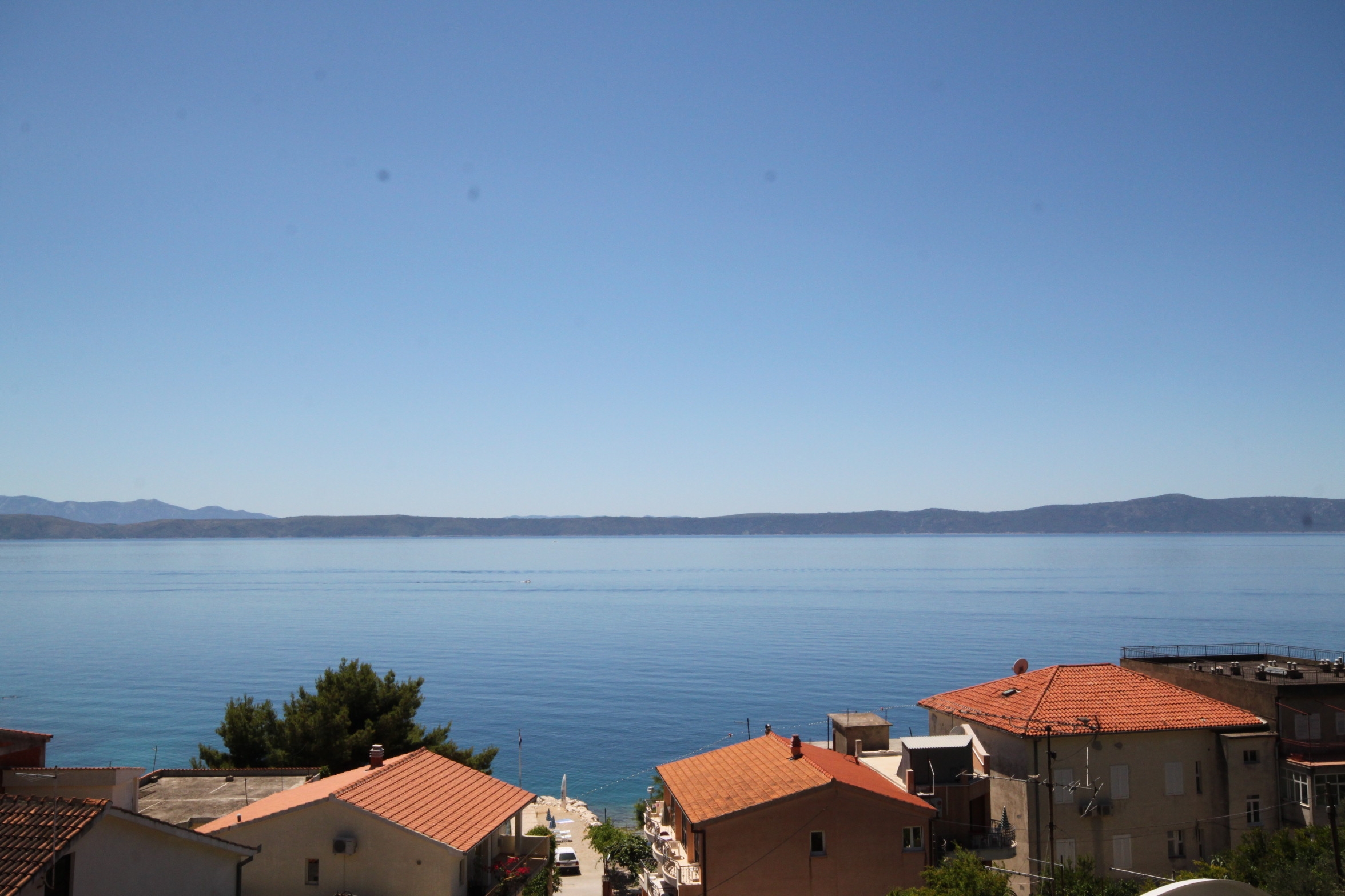 One bedroom apartment with balcony and sea view Podgora, Makarska  A-b