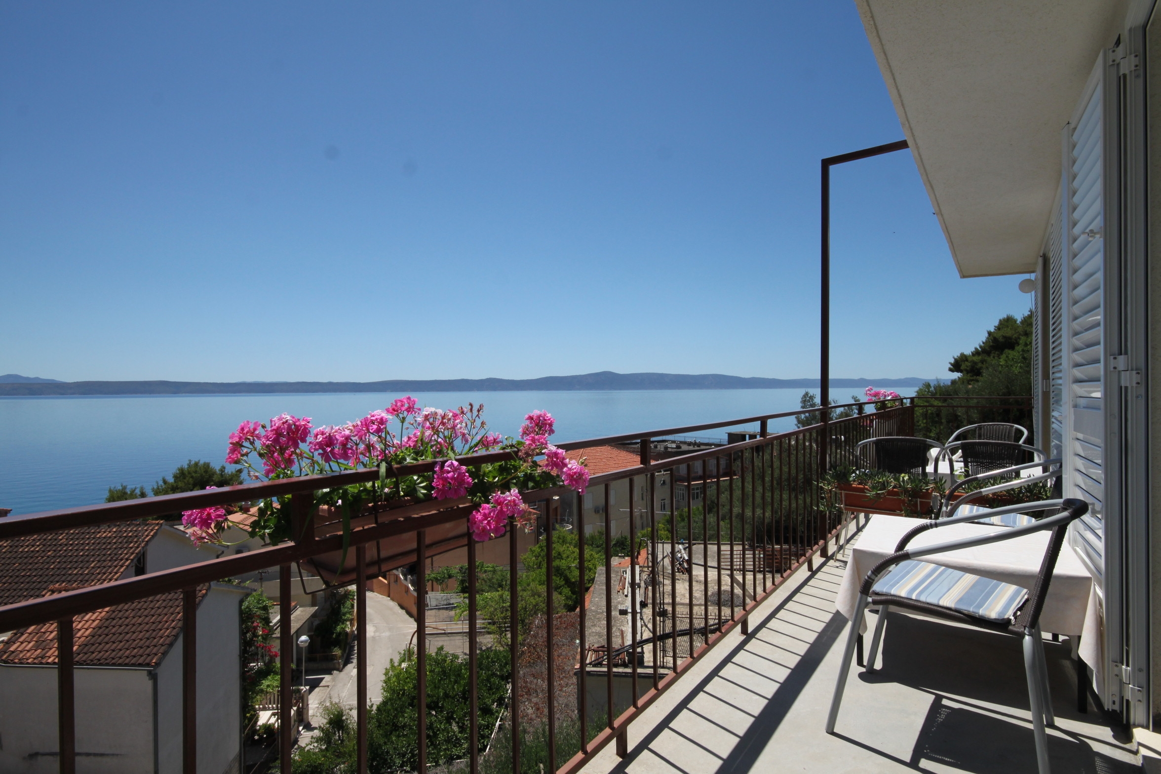 One bedroom apartment with balcony and sea view Podgora, Makarska (A-6774-c)