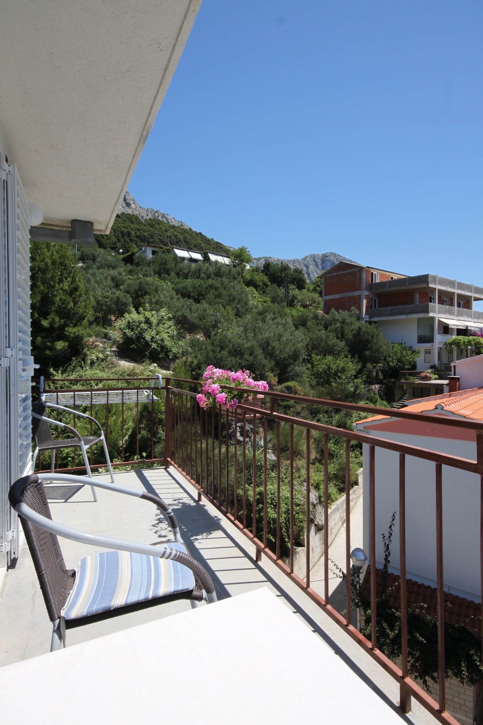 One bedroom apartment with balcony and sea view Podgora, Makarska  A-c