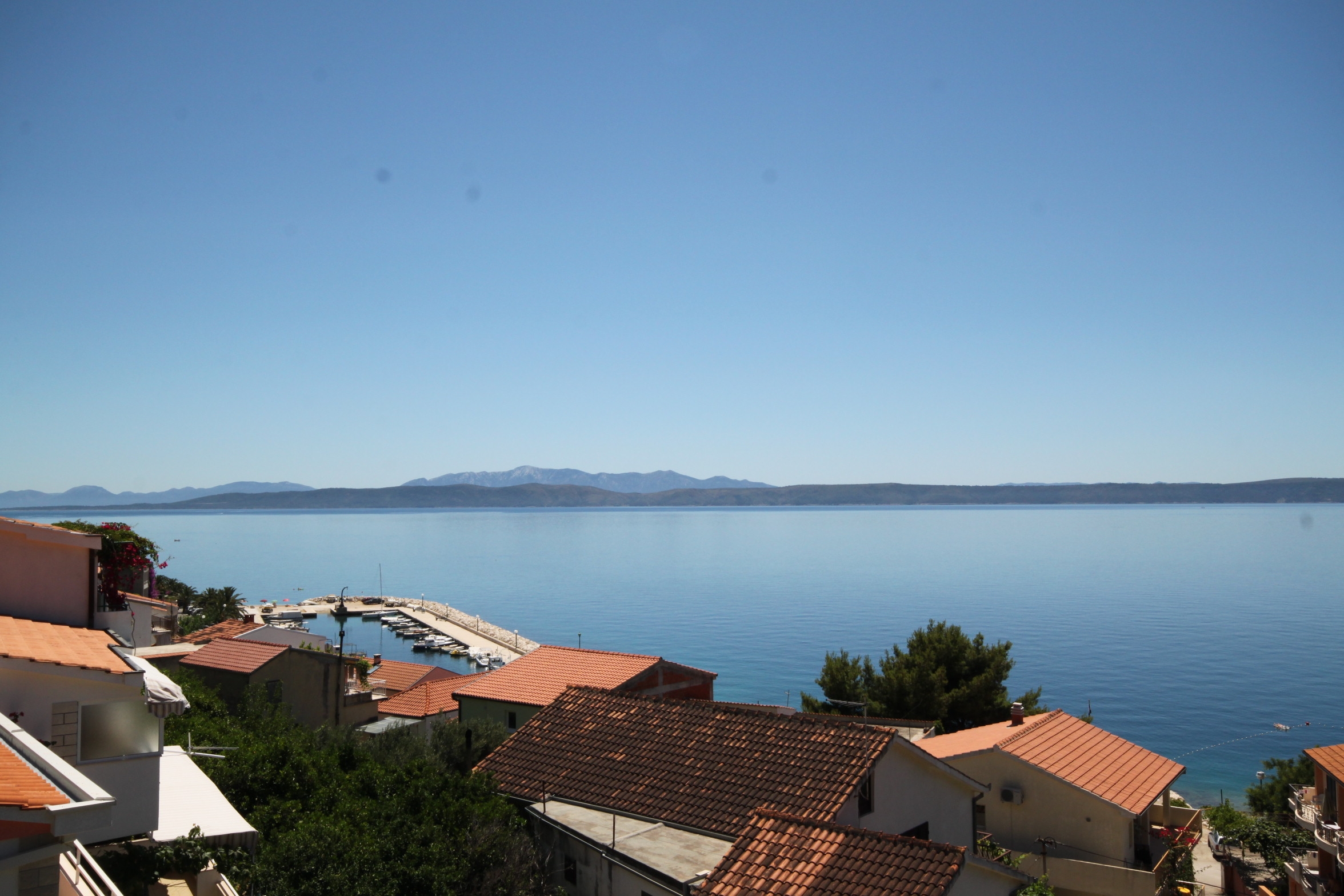 One bedroom apartment with balcony and sea view Podgora, Makarska  A-c