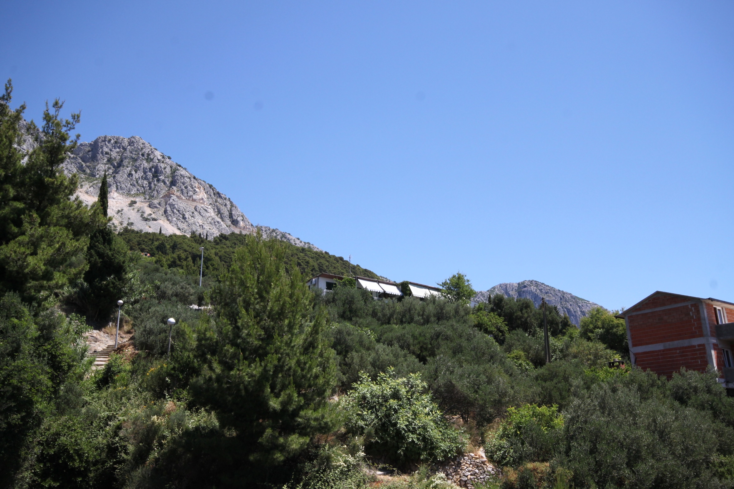One bedroom apartment with balcony and sea view Podgora, Makarska  A-c