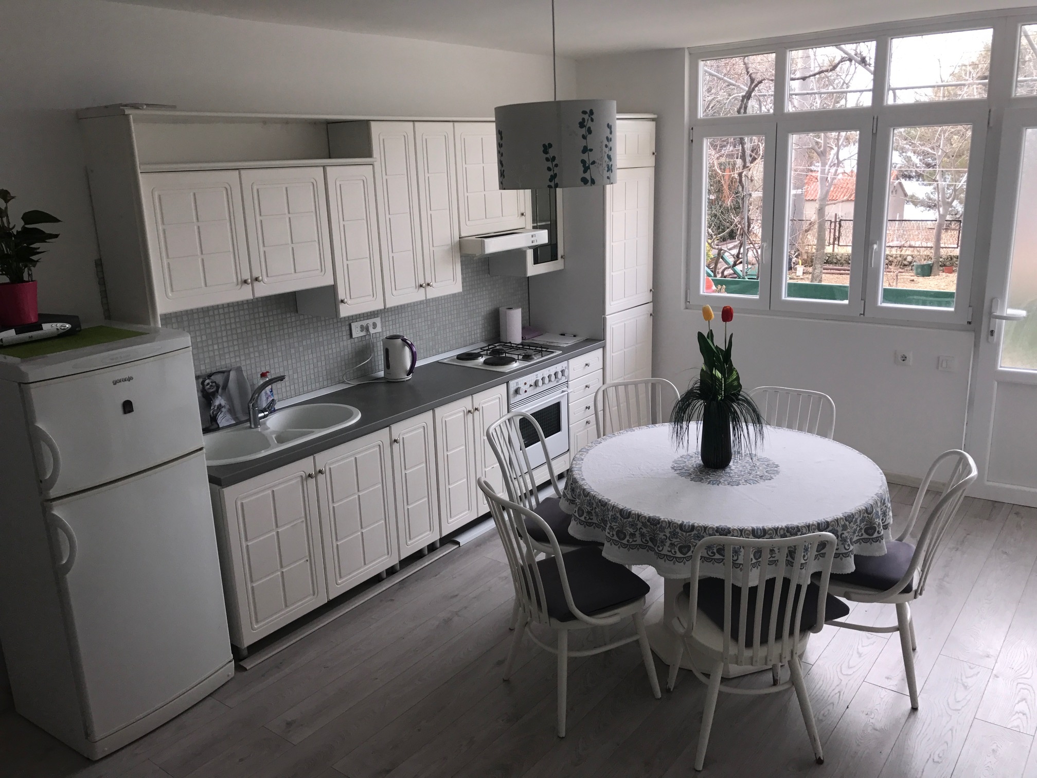 Two bedroom apartment with terrace and sea view Makarska (A-6791-b)