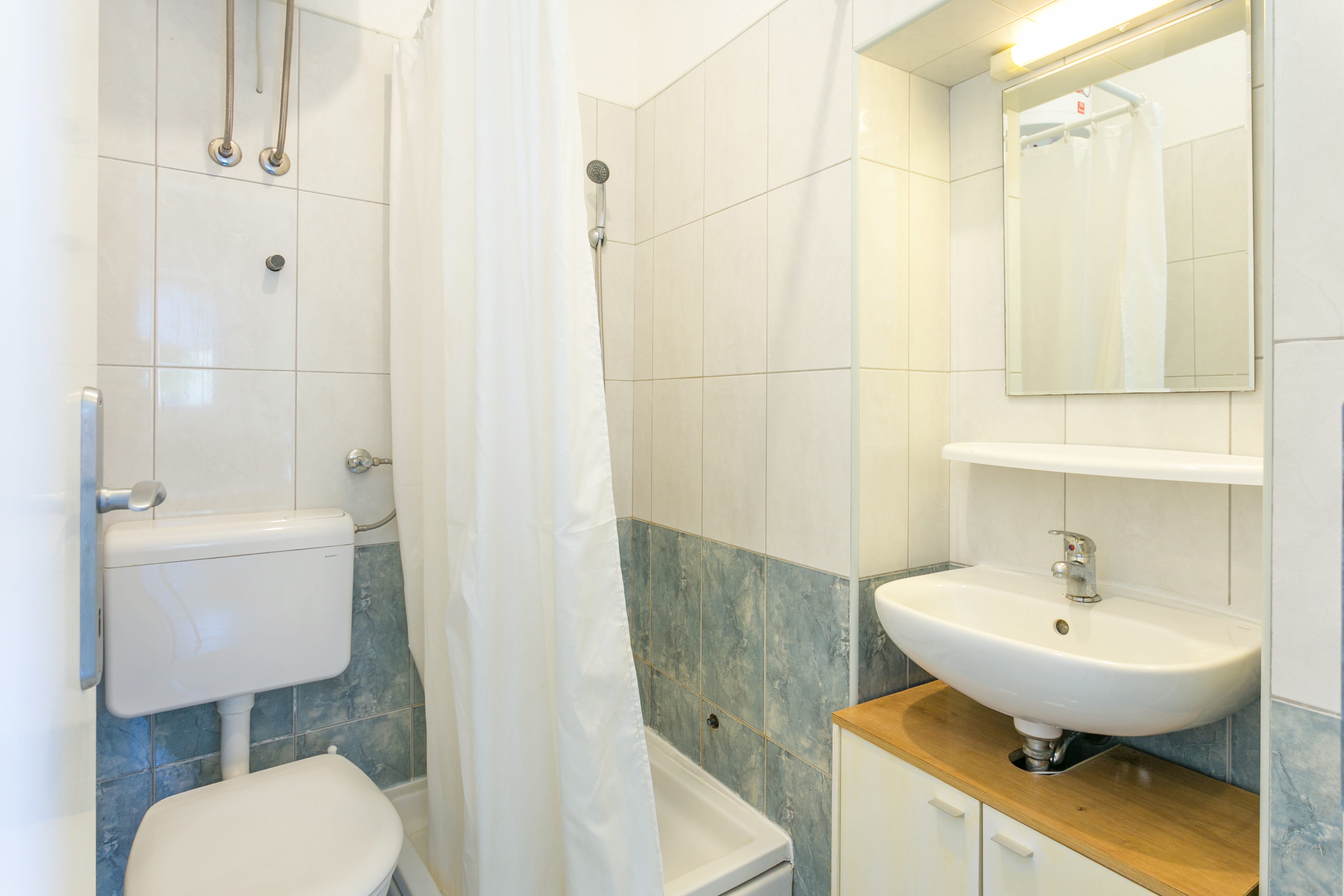 Studio flat with terrace and sea view Igrane, Makarska  AS-b