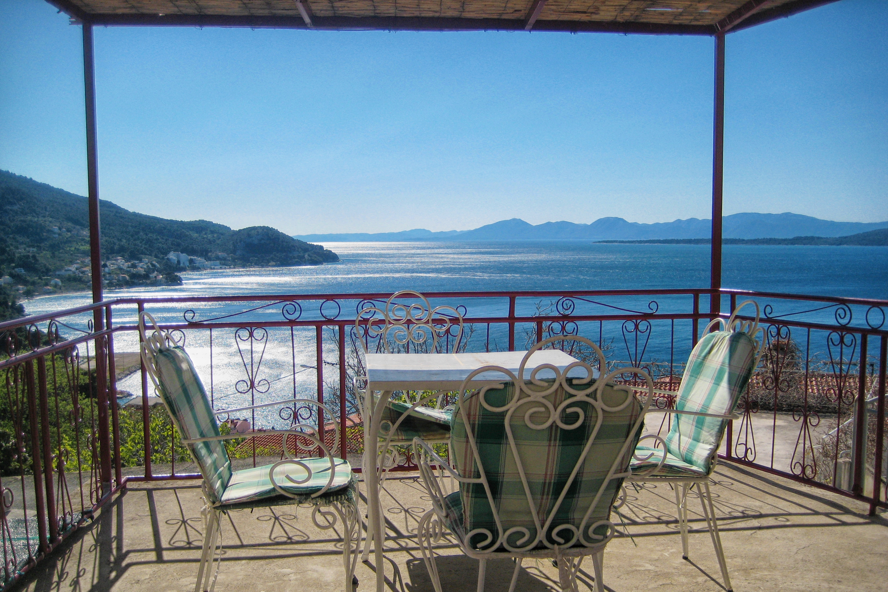 Studio flat with terrace and sea view Igrane, Makarska (AS-6796-b)