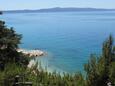 Podgora, Terrasse - Ausblick in folgender Unterkunftsart apartment, WiFi.