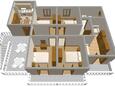 Bibinje, План в размещении типа apartment, WiFi.