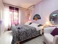 Ložnice 4 Makarska, Ložnice 4 v ubytování typu apartment, s klimatizací, domácí mazlíčci povoleni a WiFi.