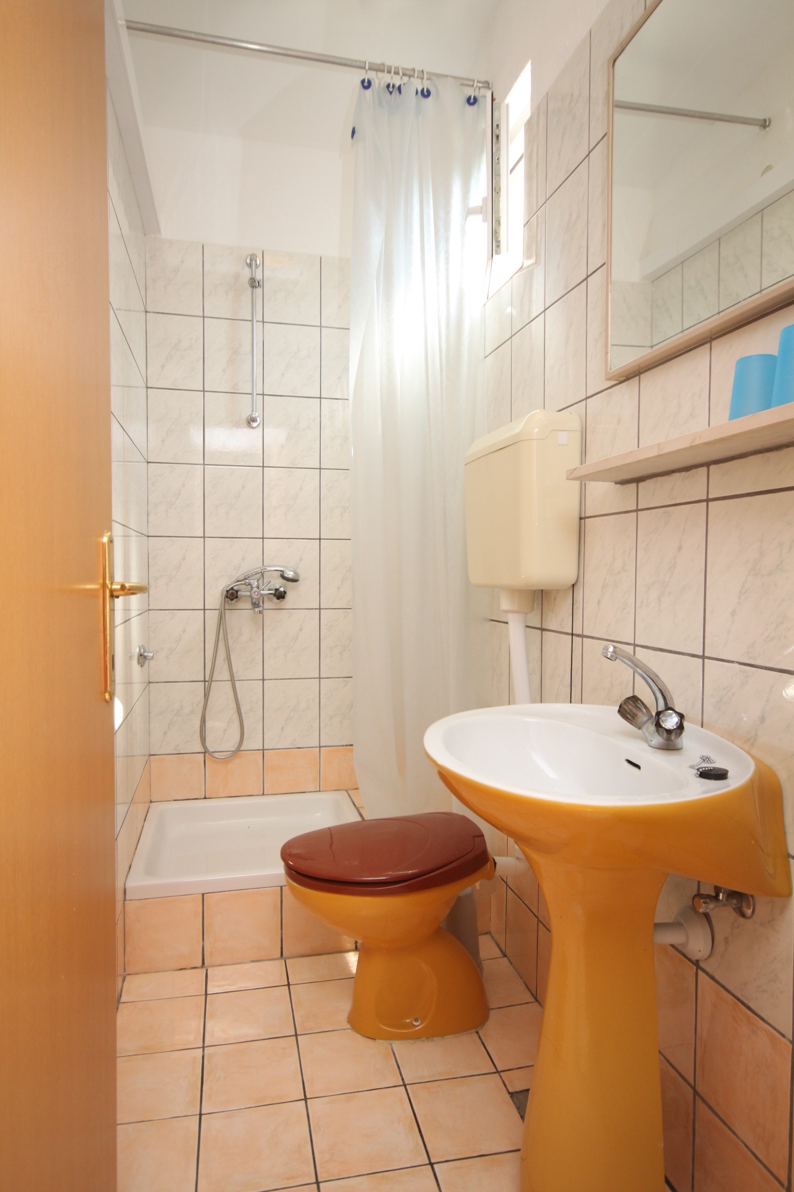 One bedroom apartment with terrace and sea view Tučepi, Makarska  A-b