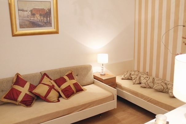 One bedroom apartment with terrace and sea view Tučepi, Makarska  A-b