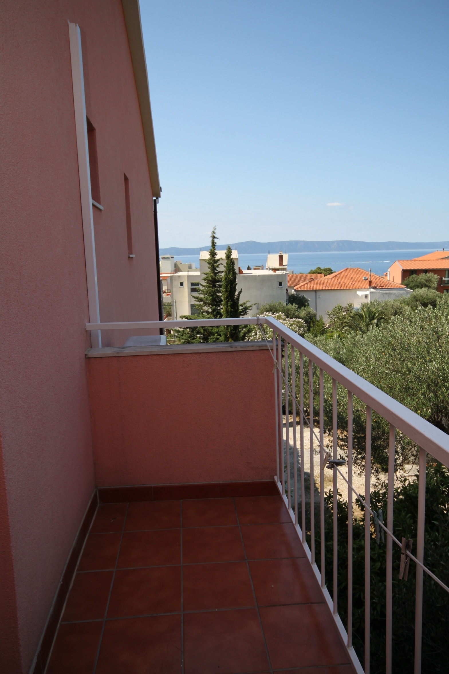 Two bedroom apartment with terrace and sea view Tučepi, Makarska  A-c