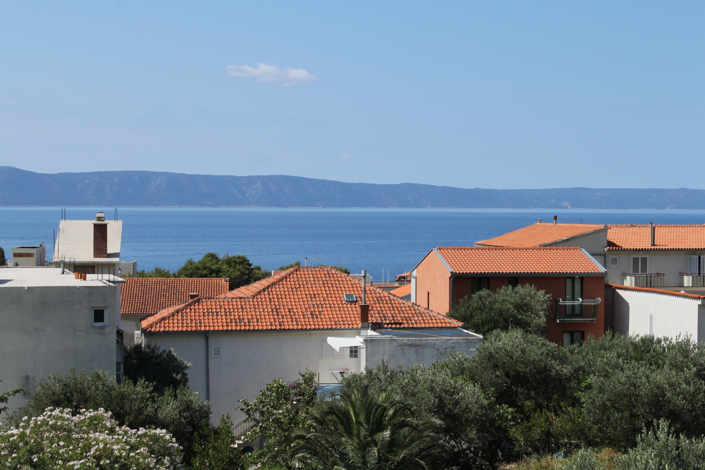 Two bedroom apartment with terrace and sea view Tučepi, Makarska  A-c