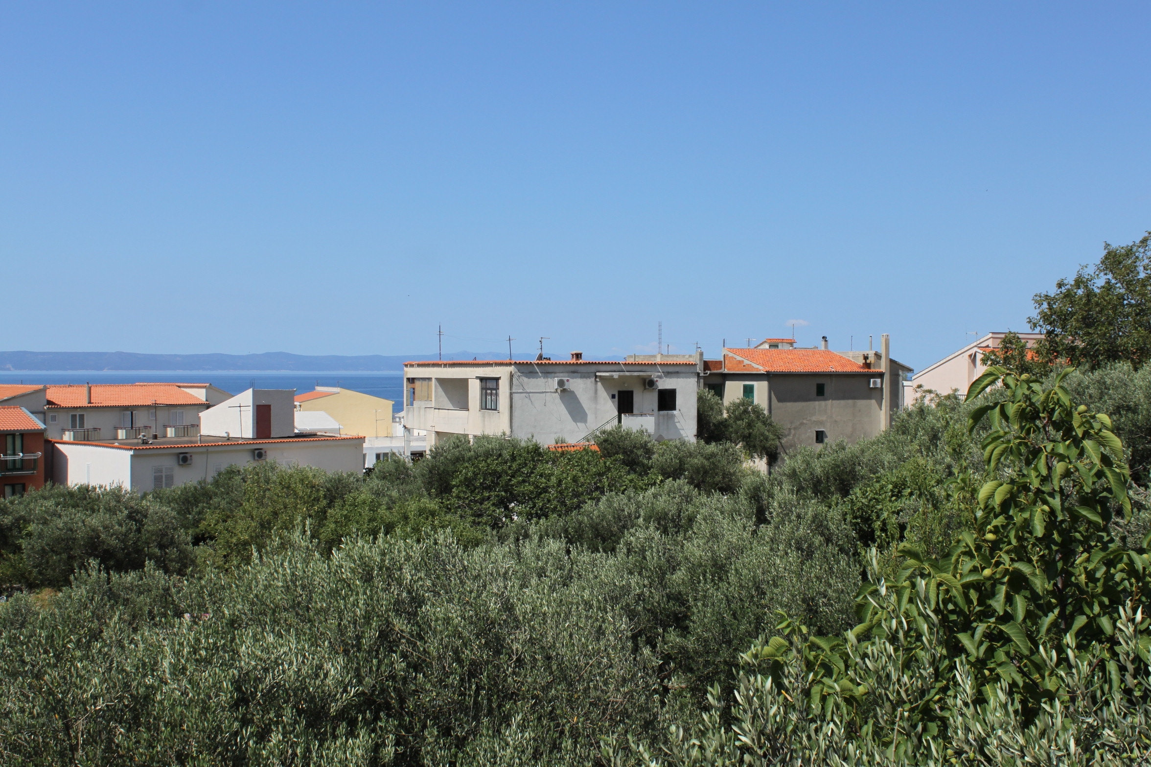 Two bedroom apartment with terrace and sea view Tučepi, Makarska  A-c