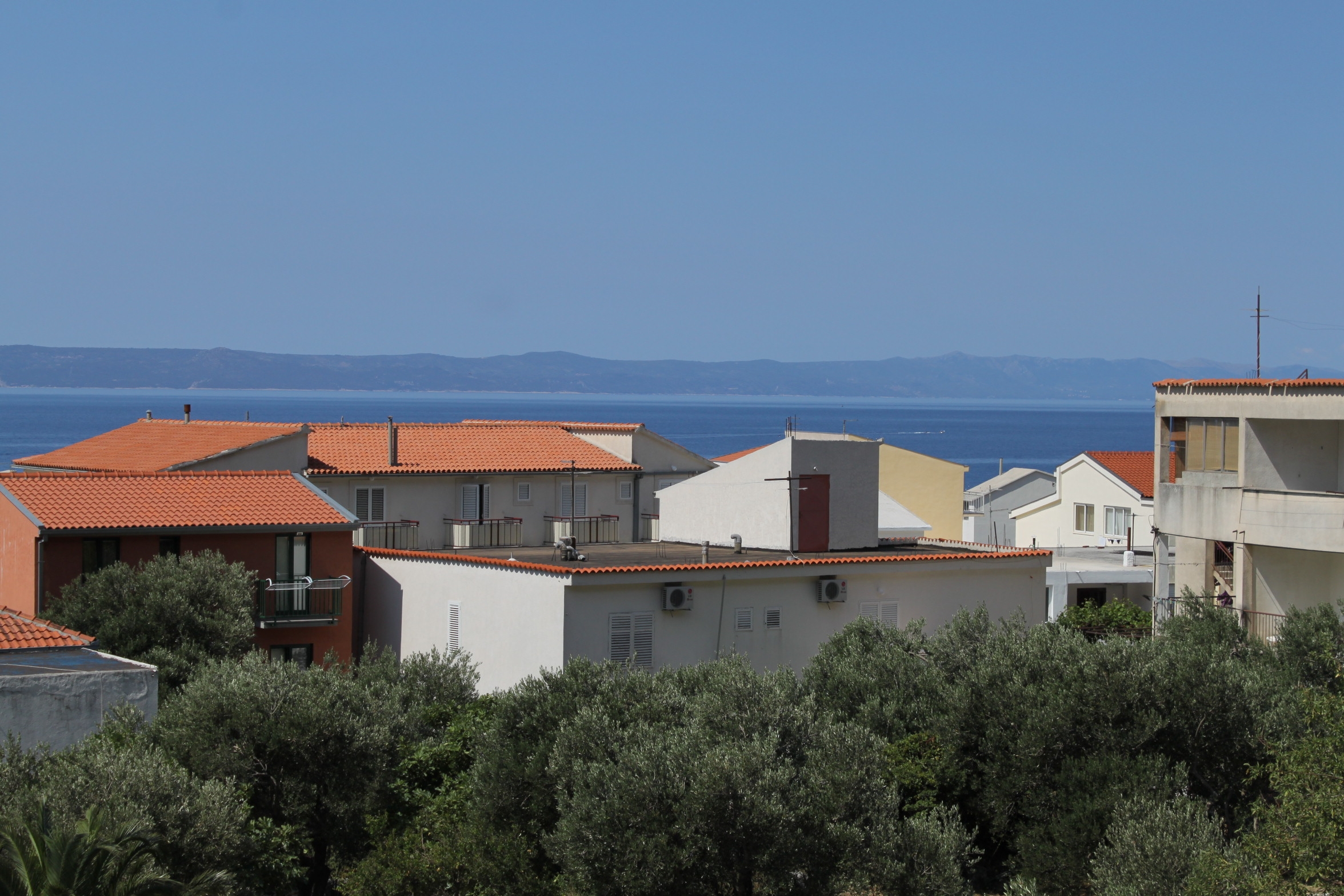 Two bedroom apartment with terrace and sea view Tučepi, Makarska  A-c