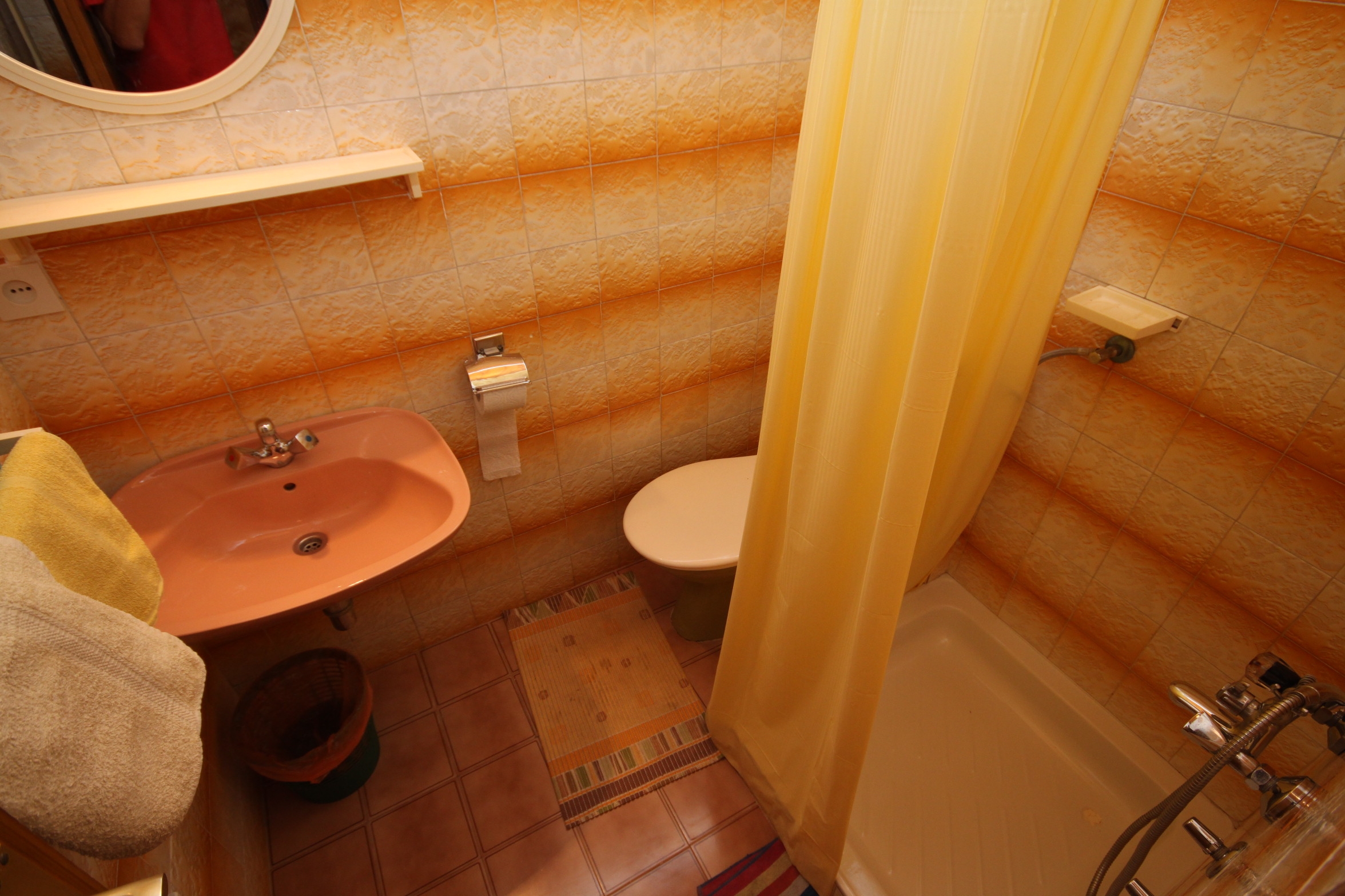 Studio flat with terrace Tučepi, Makarska  AS-a