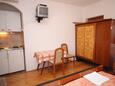 Dining room Tučepi, Dining room in the studio-apartment, (pet friendly) and WiFi.