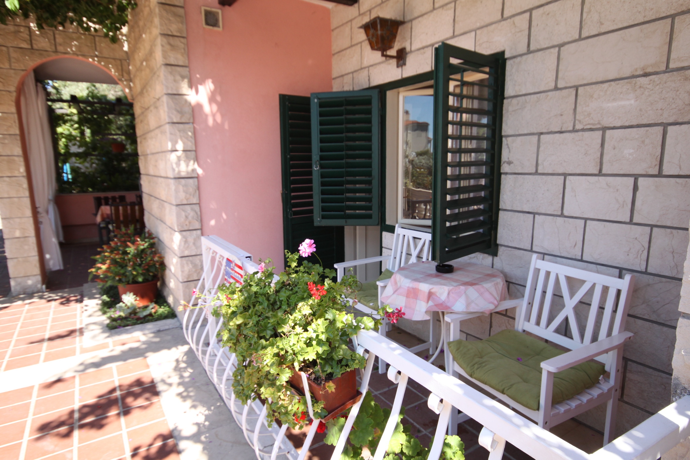 Studio flat with terrace Tučepi, Makarska  AS-a