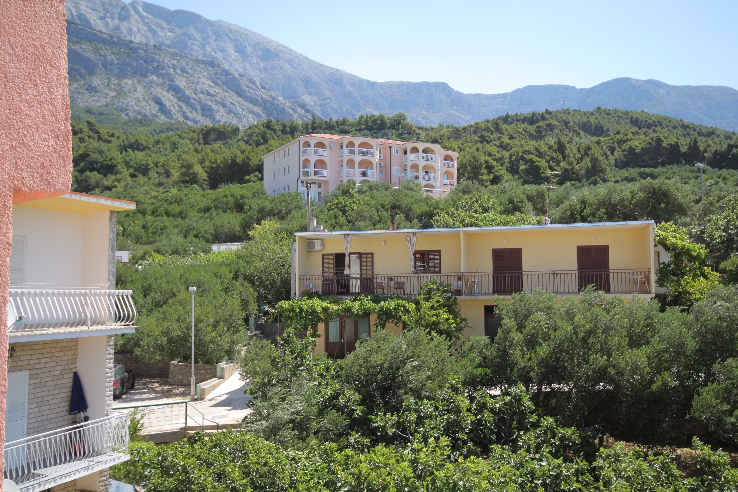 Studio flat with balcony Tučepi, Makarska  AS-b