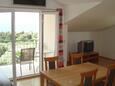 Jídelna Gradac, Jídelna v ubytování typu apartment, s klimatizací a WiFi.
