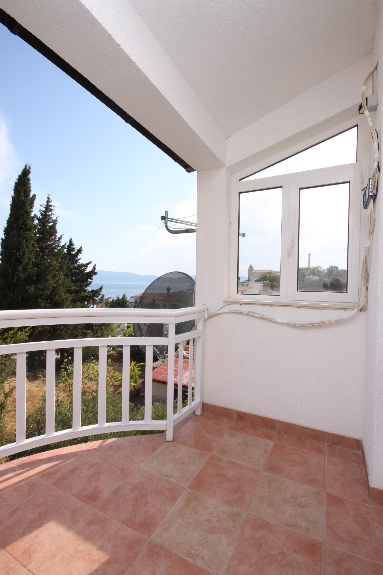 One bedroom apartment with terrace and sea view Gradac, Makarska  A-a