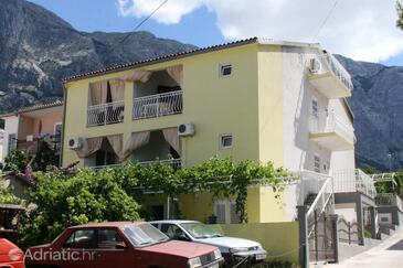 Baška Voda, Makarska, Obiekt 6827 - Apartamenty ze żwirową plażą.