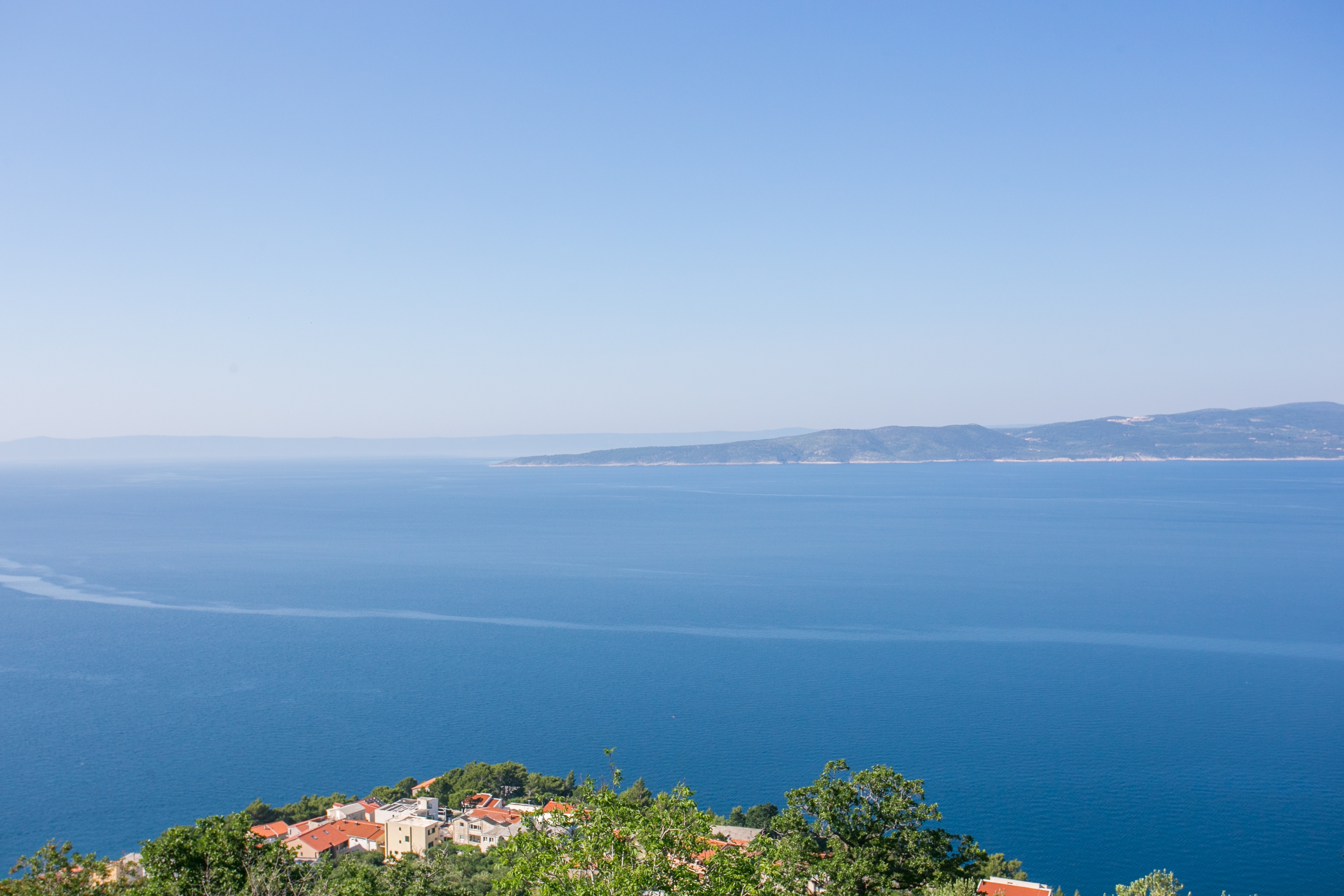 Two bedroom apartment with terrace and sea view Brela, Makarska  A-a