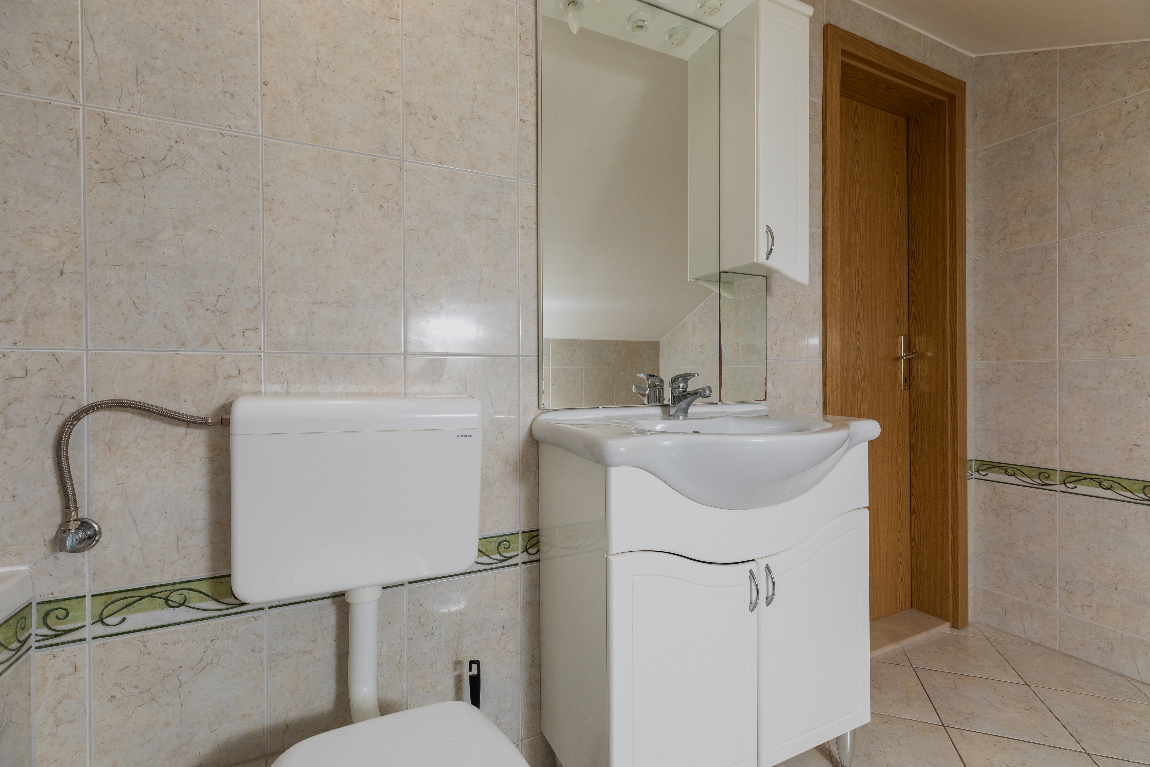 Two bedroom apartment with terrace and sea view Brela, Makarska  A-b