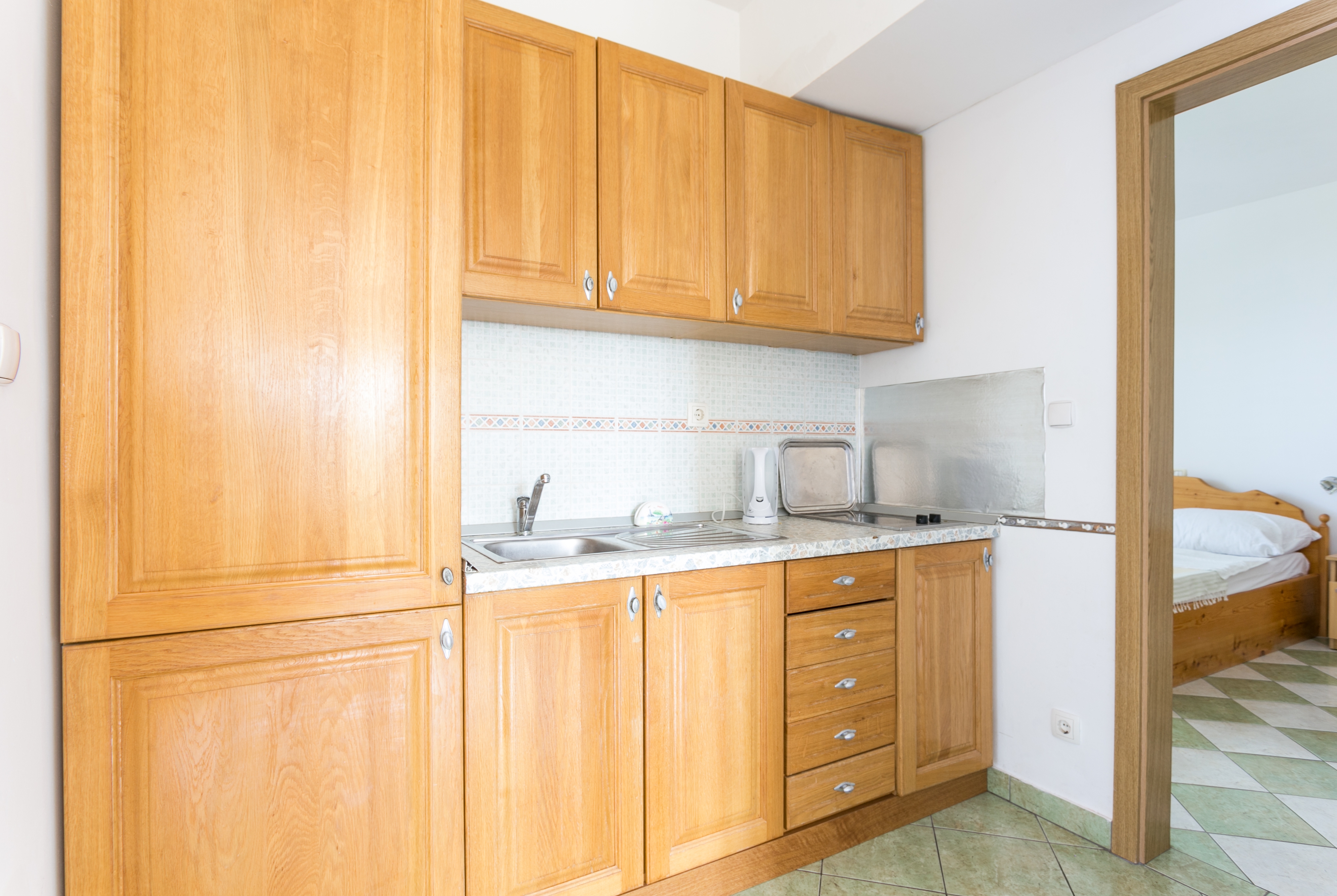 Three bedroom apartment with terrace and sea view Brela, Makarska (A-6828-d)