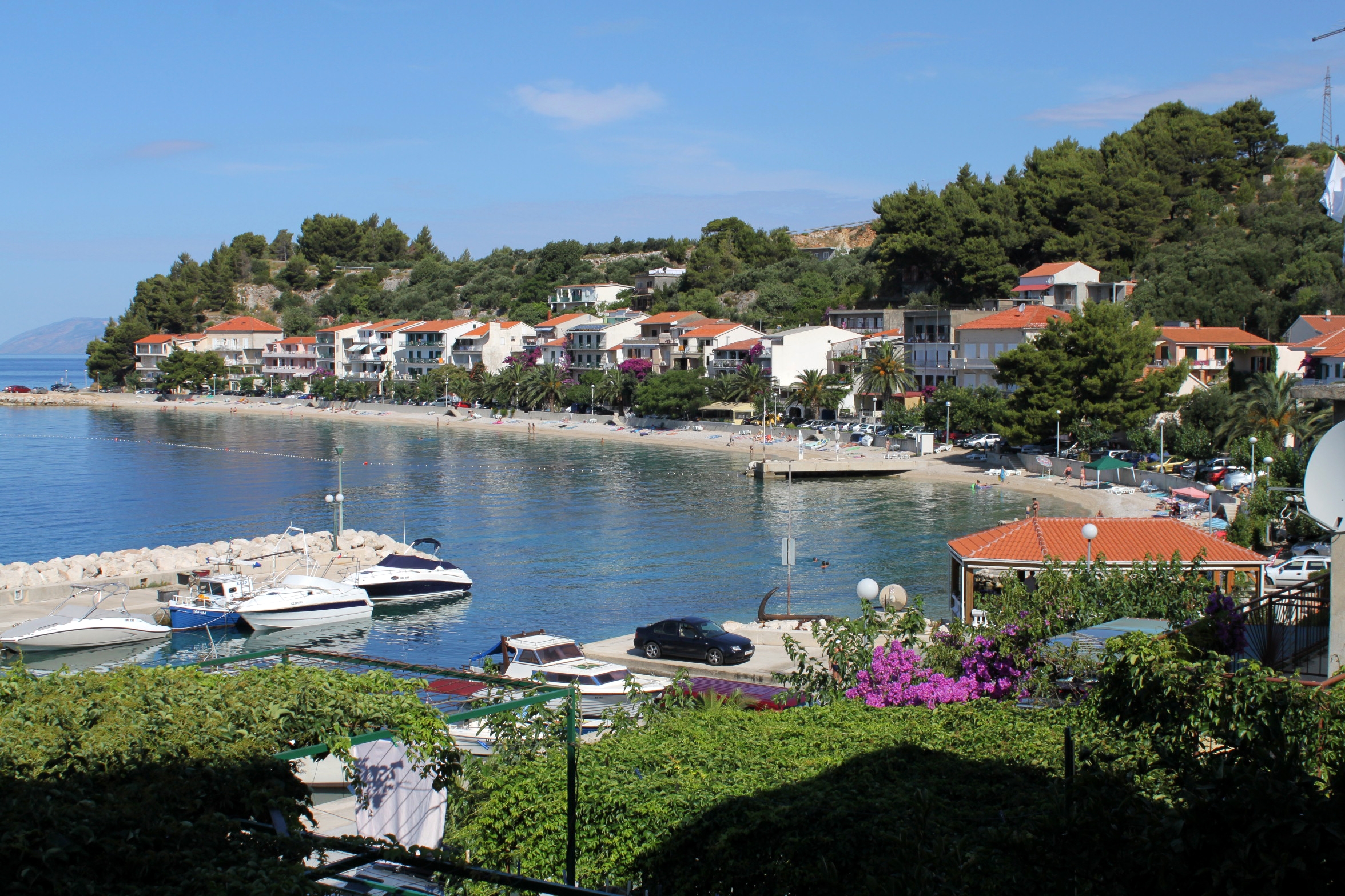 Four bedroom apartment with balcony and sea view Podgora, Makarska  A-a