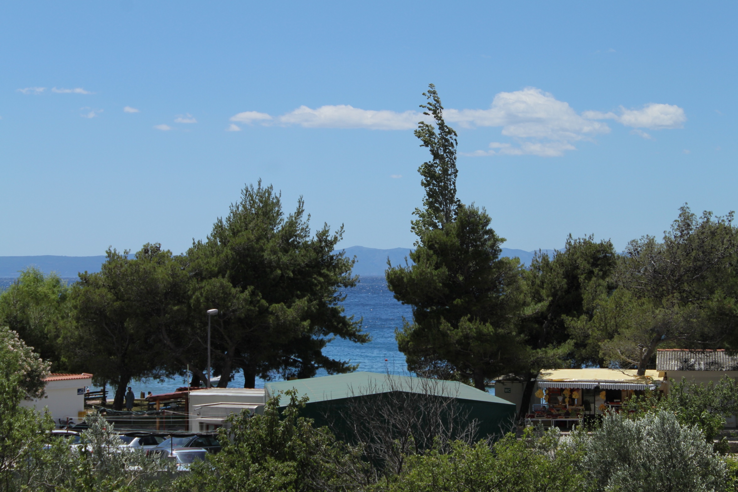 One bedroom apartment with balcony and sea view Promajna, Makarska  A-a