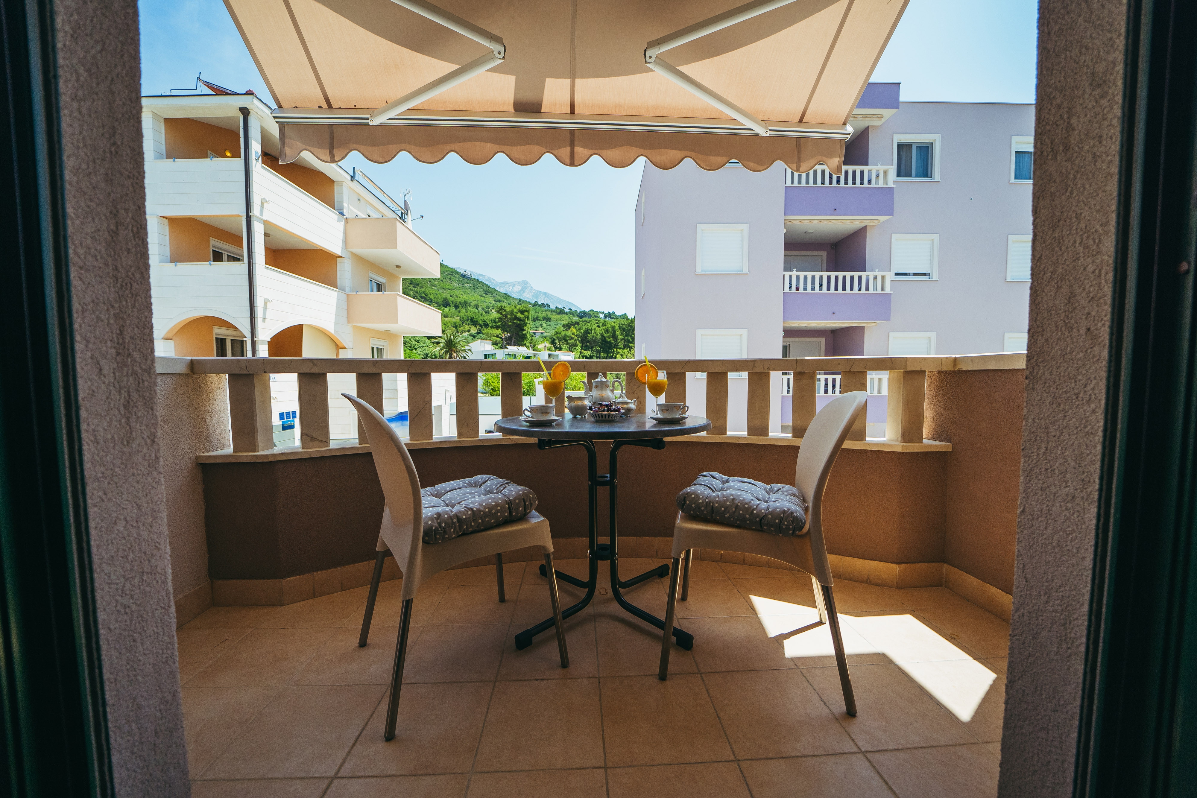 One bedroom apartment with balcony Promajna, Makarska (A-6849-b)