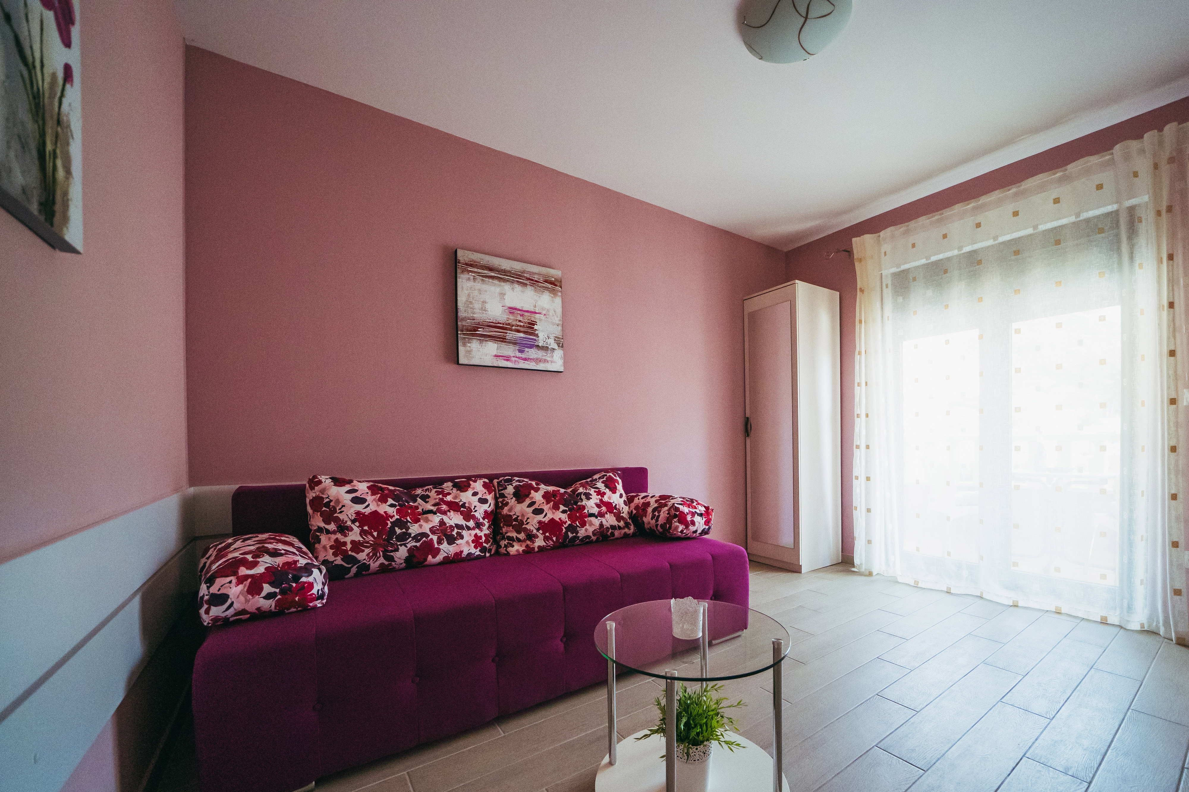One bedroom apartment with balcony Promajna, Makarska (A-6849-c)