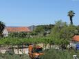 Sućuraj, Balcony - view in the studio-apartment, (pet friendly) and WiFi.