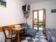 Sućuraj, Dining room in the studio-apartment, (pet friendly) and WiFi.