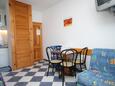 Sućuraj, Dining room in the studio-apartment, (pet friendly) and WiFi.