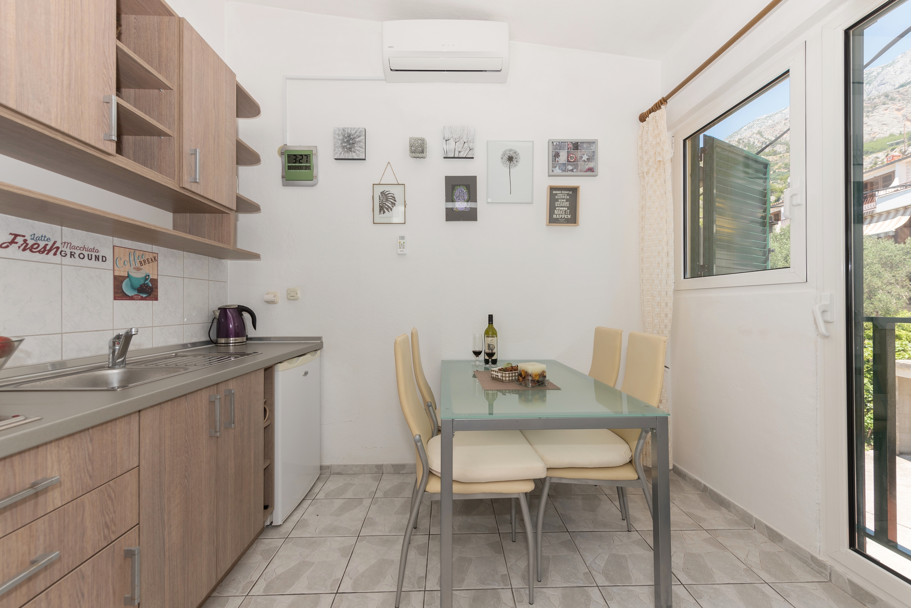 Studio flat with air-conditioning Tučepi, Makarska (AS-6856-b)
