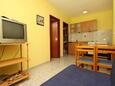 Rastići, Jídelna v ubytování typu apartment, s klimatizací, domácí mazlíčci povoleni a WiFi.