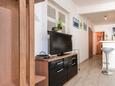 Vela Stiniva, Living room in the apartment, air condition available, (pet friendly) and WiFi.