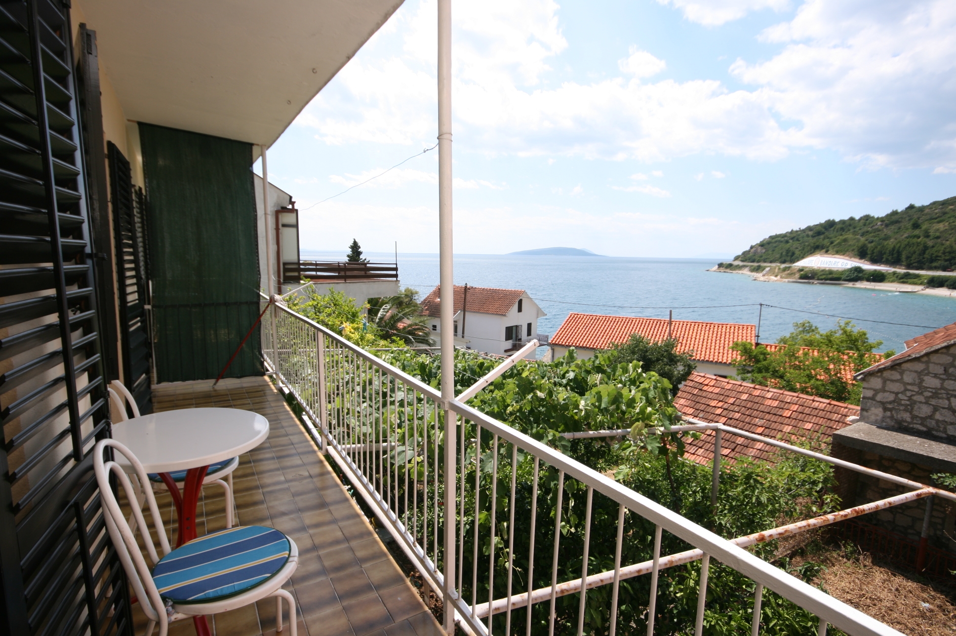 Studio apartman s terasom i pogledom na more Podaca, Makarska  AS-c