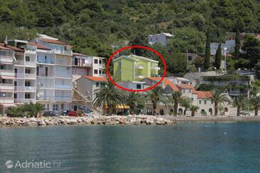 Property Živogošće - Porat, Makarska, Property 6876 - Apartments near sea with pebble beach.
