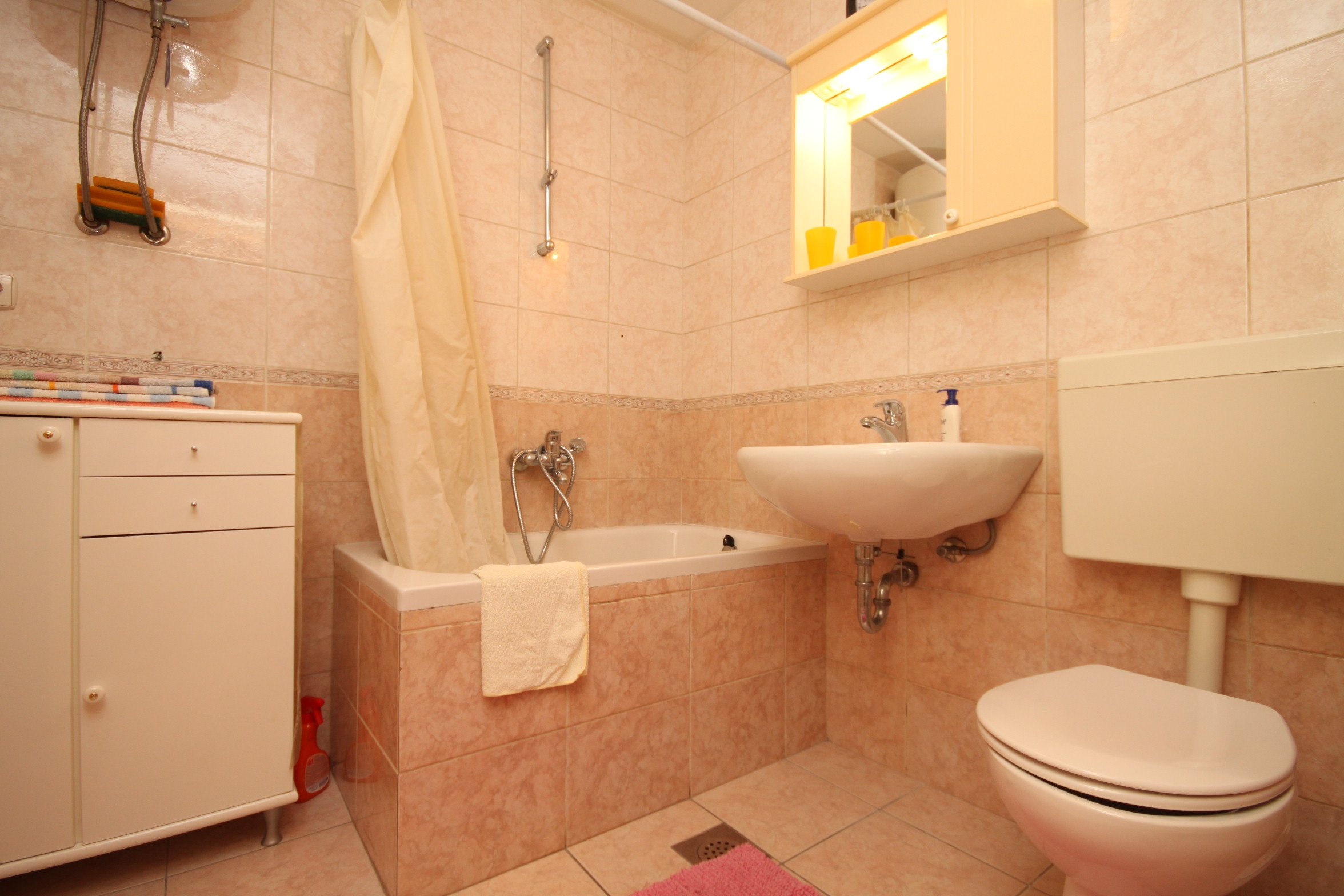 One bedroom apartment with terrace and sea view Tučepi, Makarska  A-a