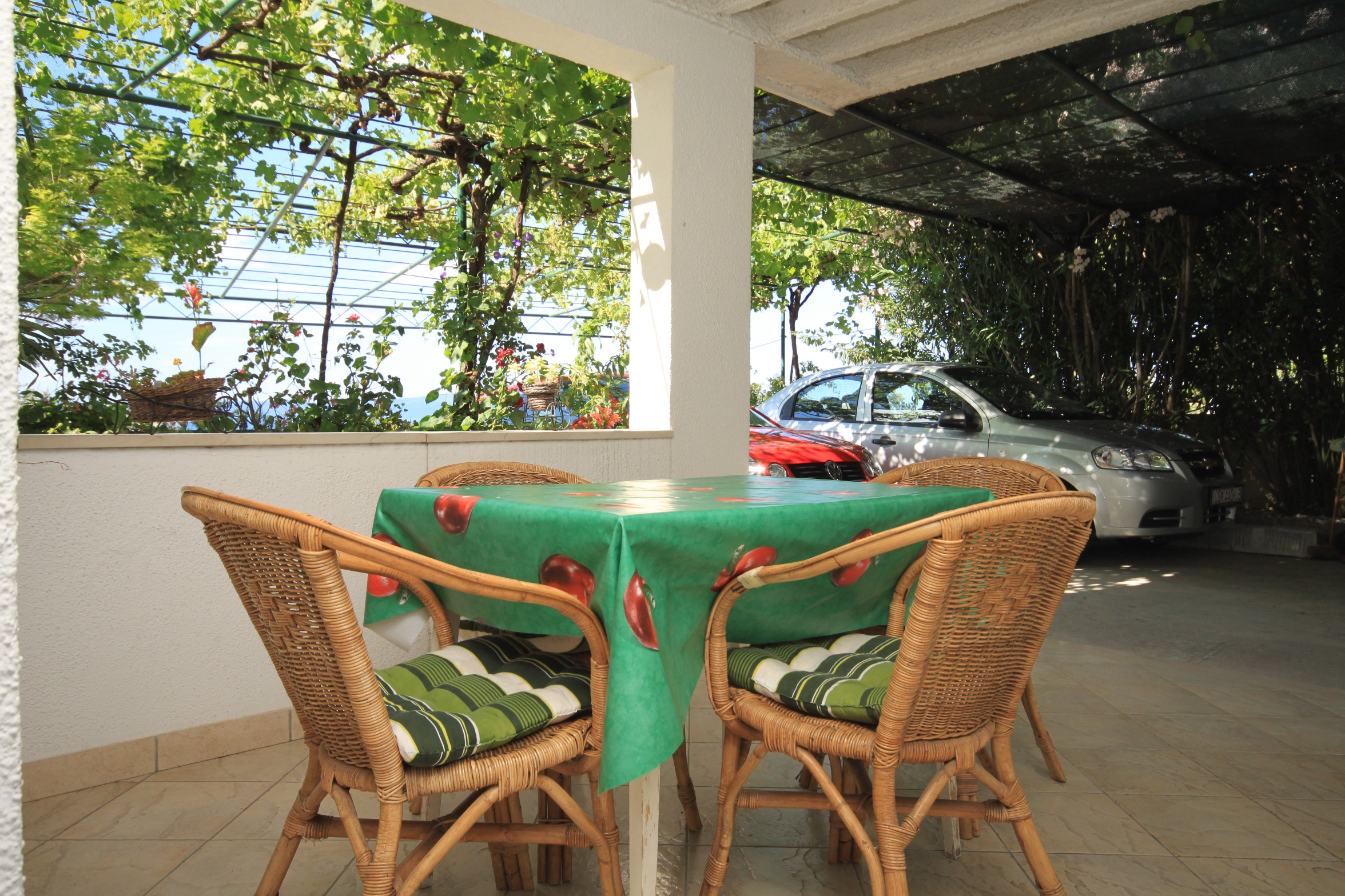 One bedroom apartment with terrace and sea view Tučepi, Makarska  A-a