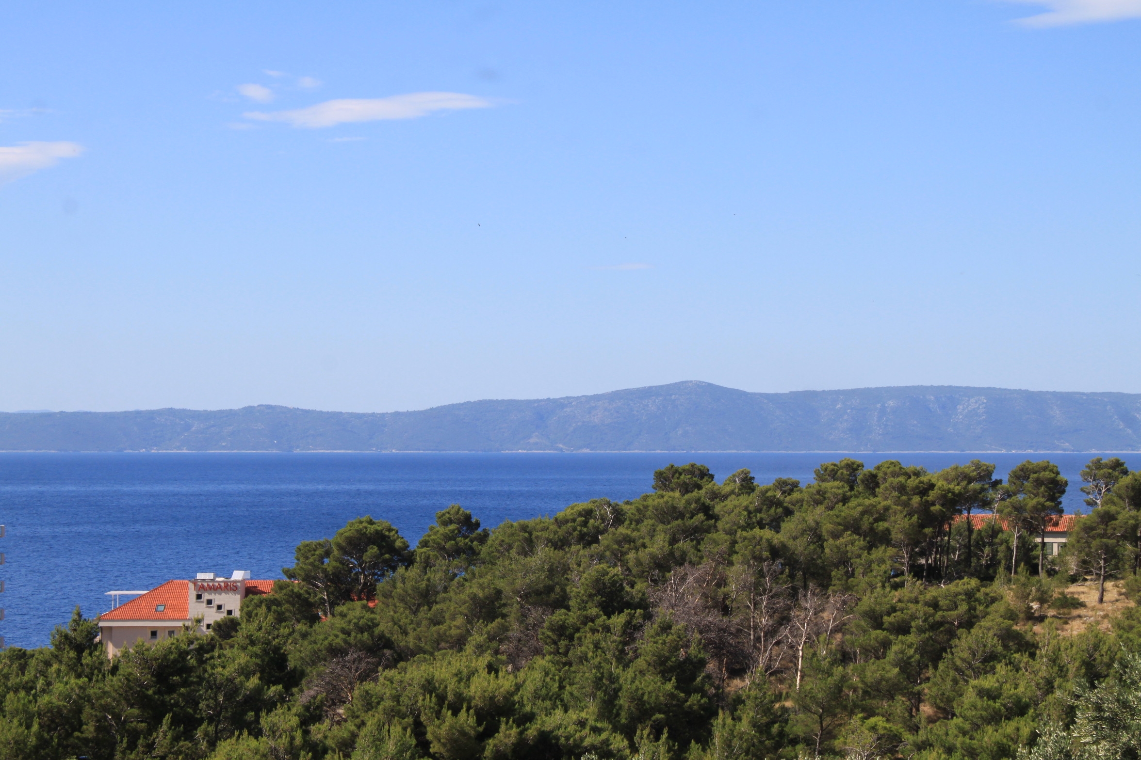 Studio flat with balcony and sea view Tučepi, Makarska  AS-b